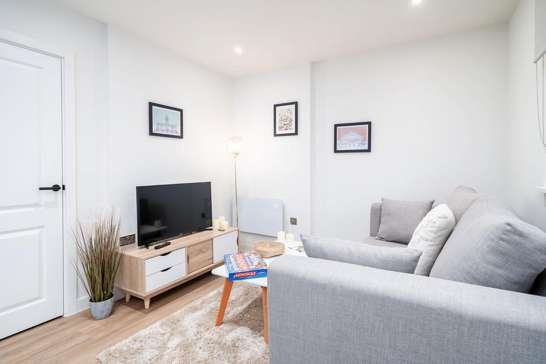 City Escape - Chic 1 Bed Apt In Central Leeds Apartment Leeds  Bagian luar foto